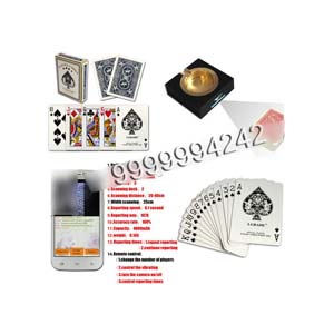 I-GRADE Paper Marked Playing Cards With Side Invisible Barcodes, Poker Trick Card