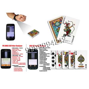  Angel Plastic Professional Poker Cards Barcode Marked Poker Cards For Analyer