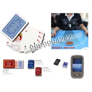 Dal Negro Bridge Elite Marked Playing Cards For Wireless Spy Camera Three Card Game
