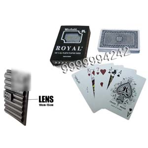 Regular Index Plastic Marked Poker Cards, Taiwan Royal Standard Size Playing Cards
