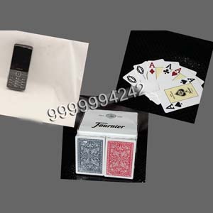 Spain Fournier 2818 Plastic Marked Playing Poker Cards For Analayzer Red Blue
