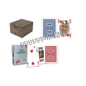 Four Regular Index Plastic Modiano Golden Trophy Playing Cards With Single Deck