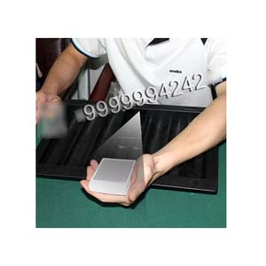Poker Scanner Black Plastic Poker Table Chip Tray With Hand Held Camera