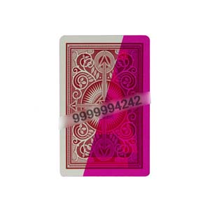 Magic Props Arrow Kem Plastic Invisible Playing Cards For UV Contact Lenses Gambling Cheat